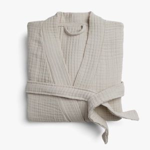 Parachute XL Unisex Cloud Cotton Robe in Beige